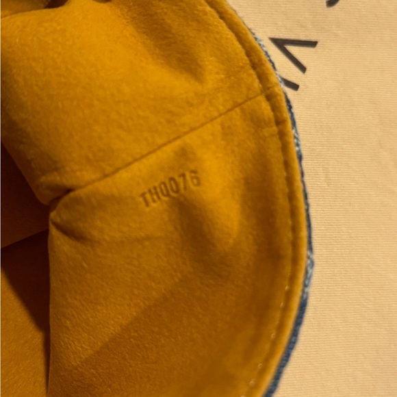 Louis Vuitton Blue Denim Monogram Clutch Push Lock Pochette Plat - Picture 10 of 16